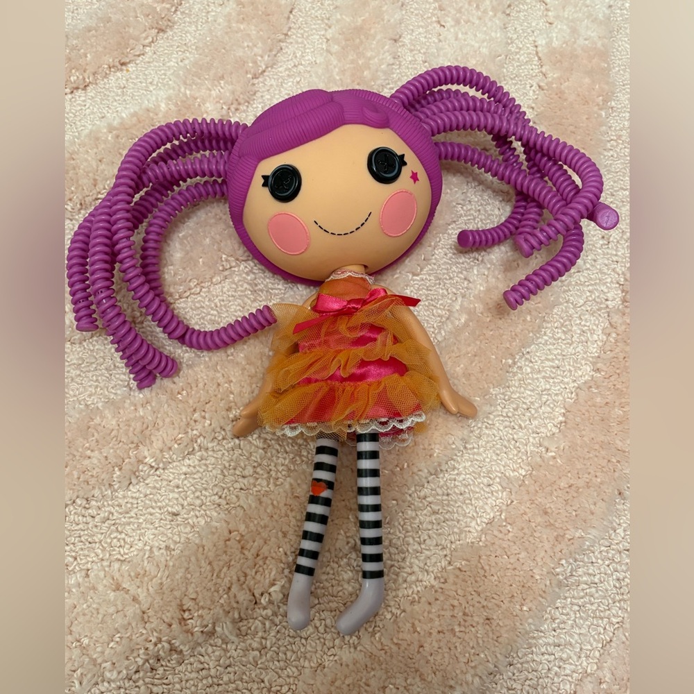 Lalaloopsy Peanut Big Top Silly Spaghetti Hair 12" Doll